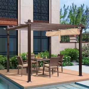 森美人凉亭户外庭院实木铝合金 葡萄架庭院防腐木 别墅简易亭子凉亭帐篷