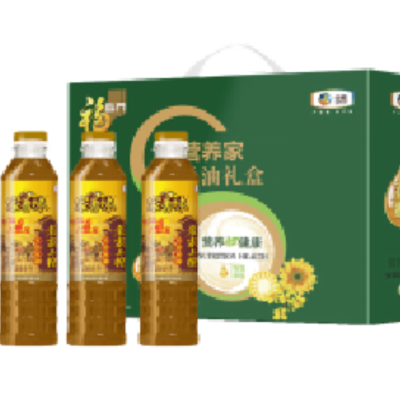中粮福临门 营养家甄品油礼盒 1个
