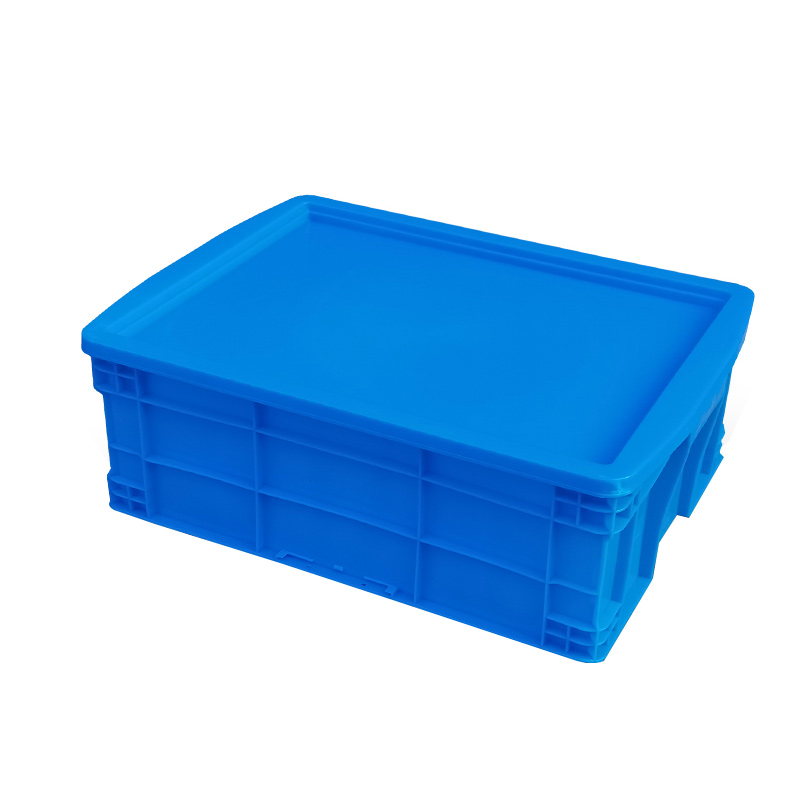 臻远ZY-SNXD-89收纳储物箱长方形物流中转箱带盖子 560*410*190mm