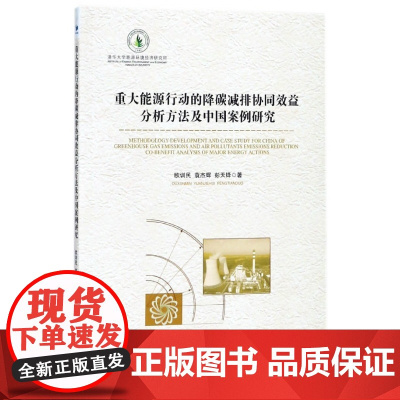 重大能源行动的降碳减排协同效益分析方法及中国案例研究