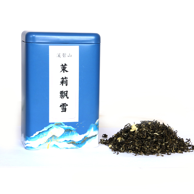 溪碧山茉莉飘雪100g/桶
