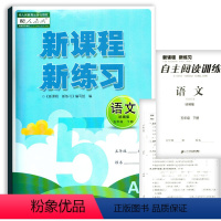 [正版]2021年新版新课程新练习五年级下册语文A版统编版二十一世纪出版社集团配人教版5年级下册学校练习语文新练习新课