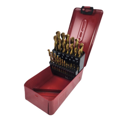 镀钛麻花钻头套装 1-13mm 25件