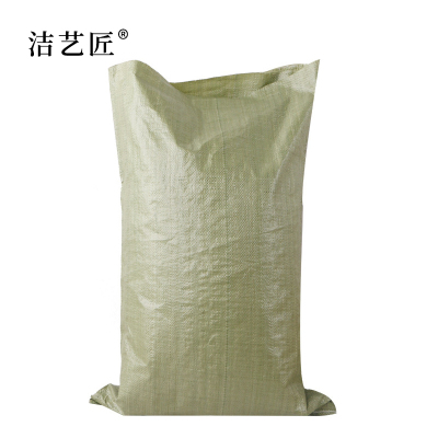 洁艺匠 J-BZD02 塑料编织袋 70*113cm 灰绿色