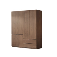 苏宁 质凡 实木衣柜卧室家用出租房用实木衣柜简约/ZF-YG014/1600*600*2000