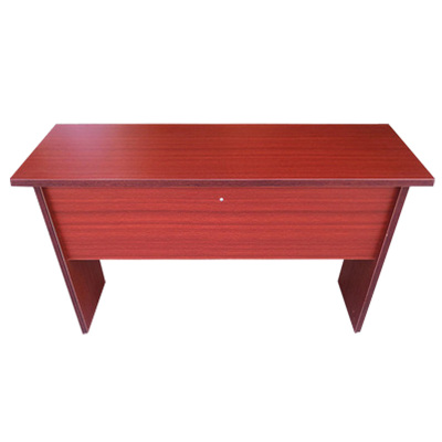 汉诺鑫威会议桌双人条桌培训移动小型长方形桌现代简约会议室条形桌1.8米免漆板红胡桃