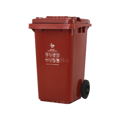 翌嘉YJ4122123 户外分类垃圾桶环卫垃圾桶 100L咖啡色