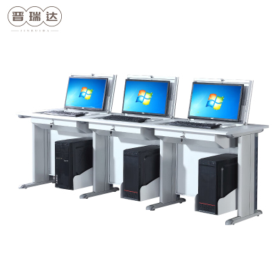 晋瑞达 翻转电脑桌(三人位)2300*600*750mm/张