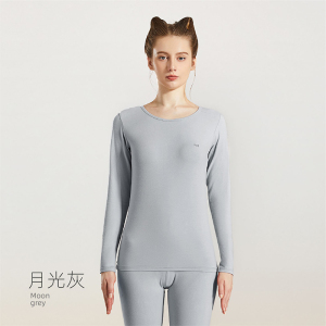 猫人纯棉秋衣秋裤男女士秋冬季50支云朵棉修身打底保暖内衣套装