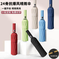 [补贴10%]全自动雨伞女晴雨两用男士大号折叠伞黑胶遮阳防晒抗UV遮阳伞