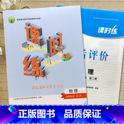物理 高中通用 [正版]2023人教版高中课时练物理选择性必修第二册同步练习册选修2高中新课程学习评价方案普通高中教科书