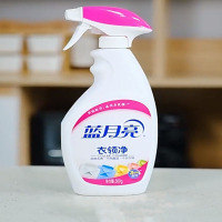 嘉创优品 洗衣液蓝月亮衣领净强力去污衬衫领去黄喷头*1 大瓶装500g*2