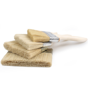 工霸(GONGBA)加厚油漆刷 扁油刷清洁刷 2.5英寸 65mm(10把)货期3-5天