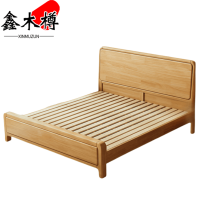 鑫木樽实木床1.5*2m张