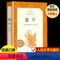 [加厚完整版]童年 [正版]童年高尔基原著无障碍阅读六年级上册课外书必读书目小学生青少年快乐读书吧课外阅读名著儿童文学原