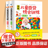 图解儿童感觉统合训练家庭中的感统训练全套2册书籍 全彩图解版家庭教育育儿百科男孩女孩多动症感统训练儿童感觉统合训练实用手