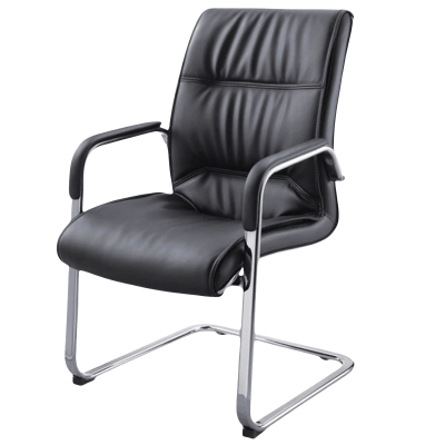 伊洛达弓形椅黑色把