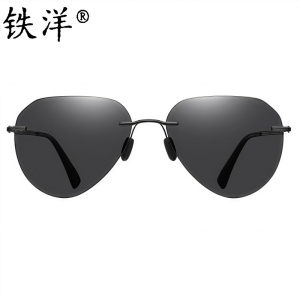 铁洋 偏光太阳镜 遮阳镜 墨镜 2518 超轻纯钛镜 防紫外线UV400 副