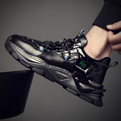 策霸CEBA男士高帮鞋透气耐磨防滑户外运动鞋轻便舒适缓震设计