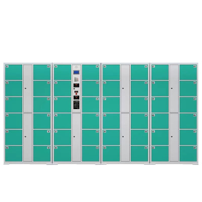 晋舰电子存包柜商场超市智能物品寄存柜员工衣物储存柜 48门红外条码
