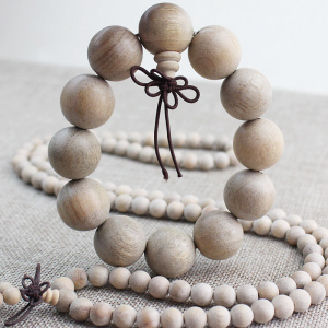 香樟木原木手串老料2.0男女款108颗念珠文玩手串天然清香情侣手链送女朋友老婆情人节七夕生日礼物