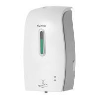 瑞沃自动感应皂液器免打孔泡沫洗手液盒壁挂洗手液机酒店卫生间皂液盒 PL-151045 灰色[滴液/600ml]