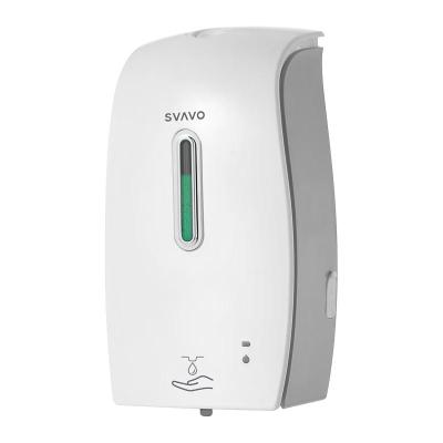 瑞沃自动感应皂液器免打孔泡沫洗手液盒壁挂洗手液机酒店卫生间皂液盒 PL-151045 灰色[滴液/600ml]