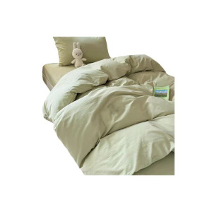百纳千禧 全棉豆绿色套件 BNQX-TJ060 150*220cm 套