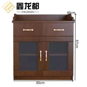 鑫龙都茶水柜二门个