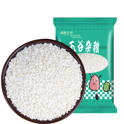 苏宁宜品认证-东北白糯米五谷杂粮新米1kg
