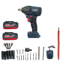 柯耐欧锂电无刷大扭矩电动扳手1/2"四方轴350Nm/套