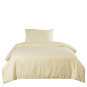 比韩(BIHAN)纯色暗条纹床上用品床单款颜色可定制