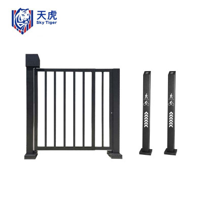 天虎 人行通道门 刷卡进按钮出 套