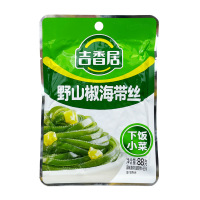 吉香居麻辣香辣野山椒芝麻海带丝下饭菜咸菜开味小菜四川泡菜88g*3
