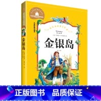 [正版]金银岛 彩图注音版 世界经典文学名著宝库 小学生6-12岁 一二三年级课外阅读书 童话故事书 带拼音小学生读物