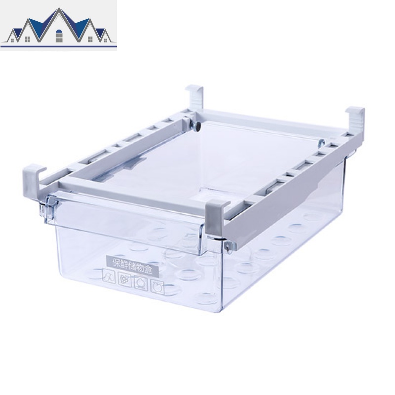 家用保鲜盒食品收纳盒 长方形抽屉式鸡蛋盒冰箱收纳 三维工匠