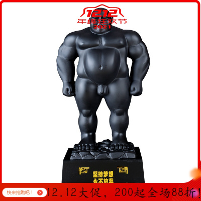 简约现代创意杭州阿里巨人办公室桌面艺术品装饰品摆件_884