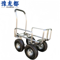 豫龙都手推车充气轮台