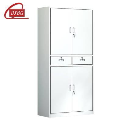 DXBG办公柜钢制文件柜档案柜带锁储物柜二斗文件柜