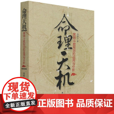 命理天机紫微斗数规则的运用与分析 周德元团结出版社