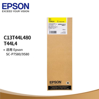 爱普生(EPSON) C13T44L480 黄色墨盒 墨盒约700ml
