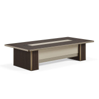 匡大会议桌2.4米会议桌培训桌 BZ-H1024 (2400*1200*760MM)