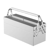 历途科技不锈钢工具箱双层42.5*20*15cm 个