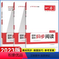 初中语文同步阅读 七年级下 [正版]2023新版一本阅读题初中语文同步阅读七八年级下册九年级全一册现代文文言文专项训练习