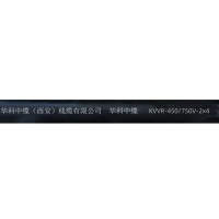 华科中缆铜芯软护套线KVVR-450/750V-2×4 /米