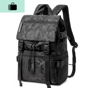 双肩包男初中生少年书包女中学生韩版高中大容量时尚潮流休闲背包NEW LAKE