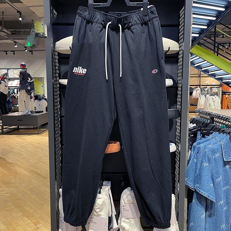 NIKE/耐克运动裤女裤 新款 休闲裤针织透气小脚长裤 HQ1573-010 Z