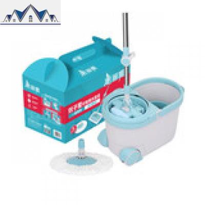 旋转拖把双子星平拖甩水套装手压双驱动家用地拖免手洗平板 三维工匠