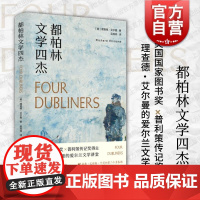 都柏林文学四杰 理查德艾尔曼作上海译文出版社现代主义爱尔兰文学普利策传记奖得主另作乔伊斯传/王尔德传/叶芝真人与假面/贝