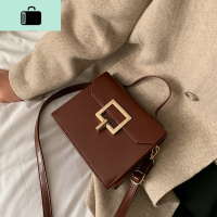 ins斜挎秋季小女包包女士2020新款百搭时尚流行简约单肩包手提包NEW LAKE女士单肩包